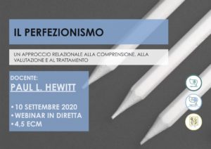 hewitt, perfezionismo, corso, corso online, tages, tages onlus., APC