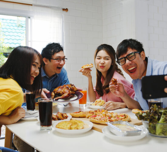 mukbang, social eating, food porn